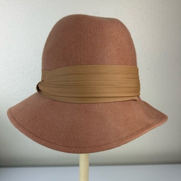 Lancaster 100% Wool Tan Women’s Hat Vintage WPL4384 main image 11